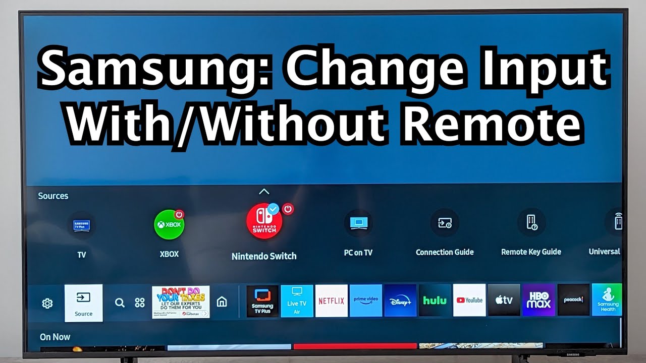 How To Change Input On Samsung TV? Common Issues & Tips