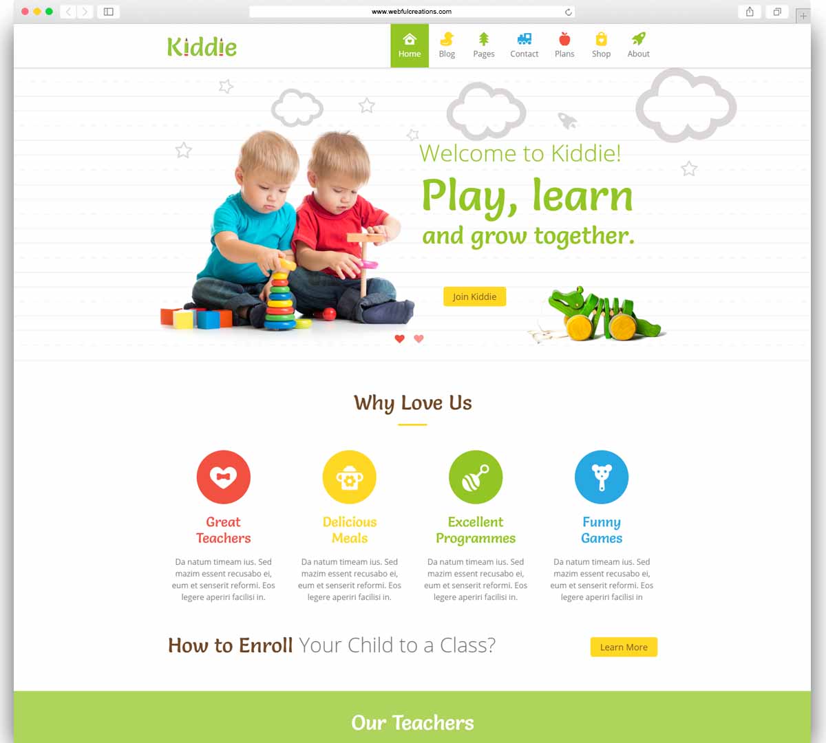ULB - Top Responsive Daycare Kindergarten Themes 2023